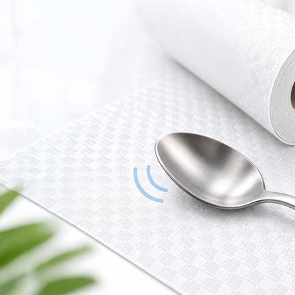 Non-Slip Cut-to-Size Drawer Liner 6 m for Kitchen and Fridge, EVA, Grey