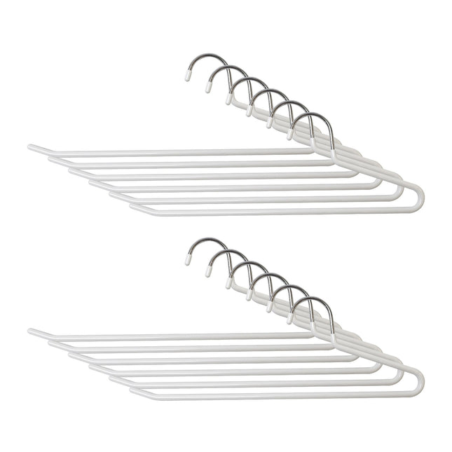 Rutschfeste Metall-Hosenbügel – Platzsparendes Set