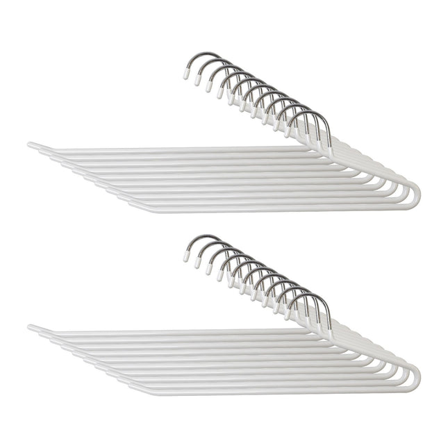 Rutschfeste Hosenbügel aus Metall – Platzsparendes Set
