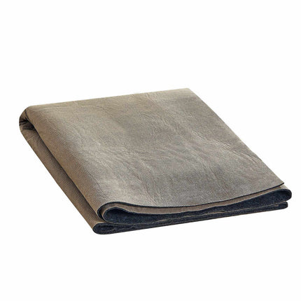Non-Slip Rug Pad 5 x 8 ft, 1/4 in Thick Felt, Latex Backing, Gray