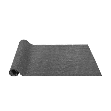 Non-Slip Rug Pad 5 x 8 ft, 1/4 in Thick Felt, Latex Backing, Gray