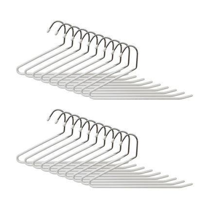 Non-Slip Space-Saving Trouser Hangers – Set of 10