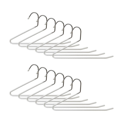 Rutschfeste, platzsparende Hosenbügel, 5er-Set