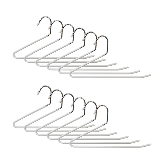 Rutschfeste, platzsparende Hosenbügel, 5er-Set