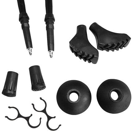 Nordic Walking/Trekking Poles, Adjustable, Lightweight