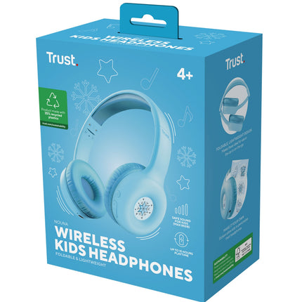 Casque sans fil Nouna pour enfants Bleu