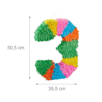 Number pinata birthday