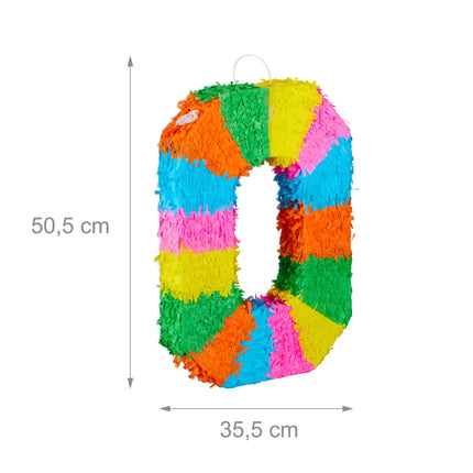 Zahlen-Piñata Geburtstag