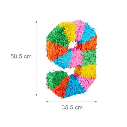 Pinata numérotée anniversaire