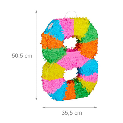 Number pinata birthday