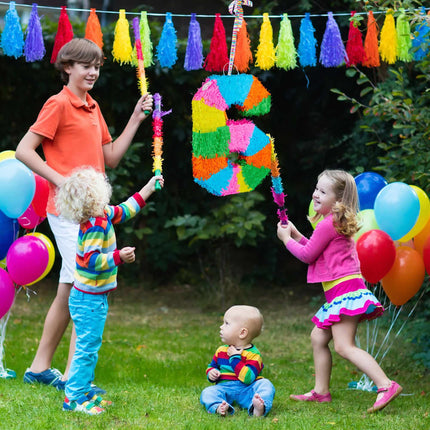 Number pinata birthday