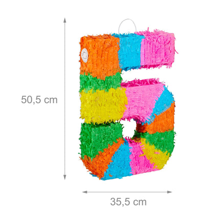 Number pinata birthday