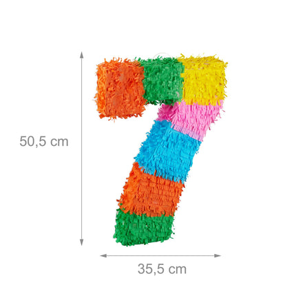 Number pinata birthday