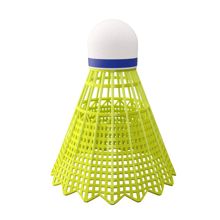 Nylon Shuttlecocks, Pack of 3, Durable Design
