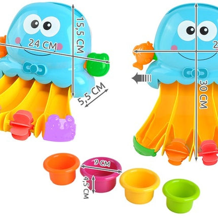 Octopus for bathing - slide