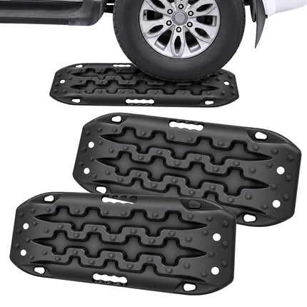 Off-Road Recovery Boards, 2-Piece Set, 57 cm, Up to 7 t Load, Black