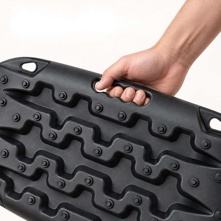 Off-Road Recovery Boards, 2-Piece Set, 57 cm, Up to 7 t Load, Black