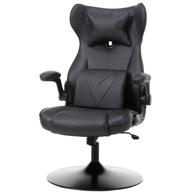 Ergonomischer Bürostuhl – höhenverstellbar, gepolstert, schwarz
