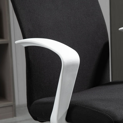 Office chair, ergonomic mesh back, 360° rotatable, black