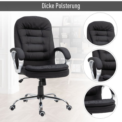 Ergonomická kancelářská židle – otočná o 360°, nastavitelná výška