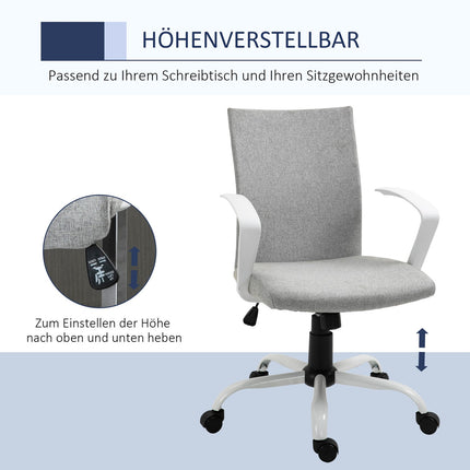 Ergonomická kancelářská židle s opěrkou hlavy, síťovaným opěradlem a otočnými kolečky
