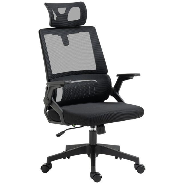 Ergonomischer Bürostuhl mit verstellbarer Kopf- und Armlehne