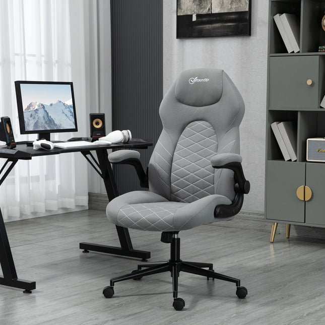 Ergonomic desk chair, swivel with adjustable armrests