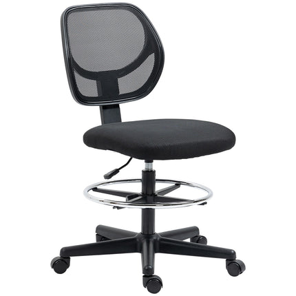 Ergonomická kancelářská židle, nastavitelná výška a opěrný kruh