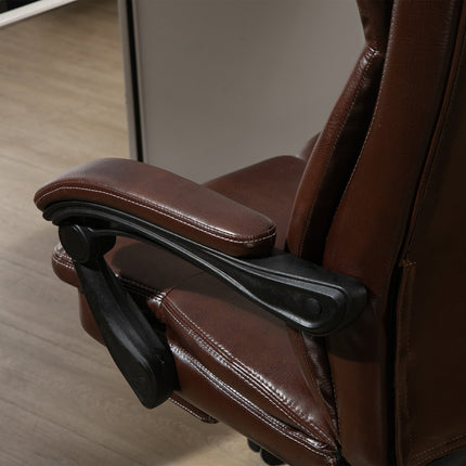 Ergonomischer Bürostuhl, Kunstleder, neigbar