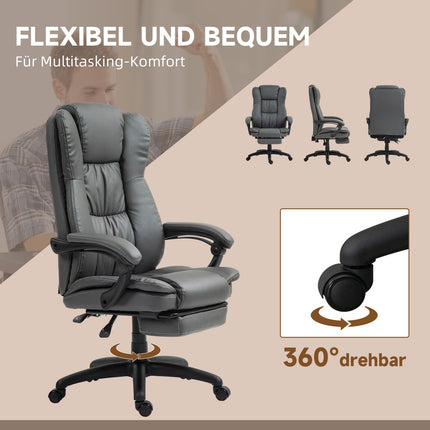 Ergonomischer Bürostuhl mit Massage- und Entspannungsfunktion