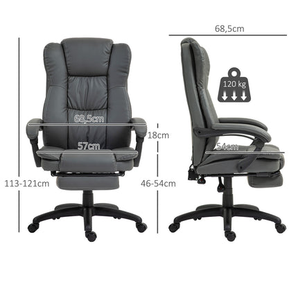 Ergonomischer Bürostuhl mit Massage- und Entspannungsfunktion