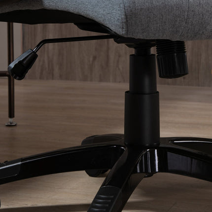 Ergonomischer Gaming-Bürostuhl, höhenverstellbar, Massagefunktion, grau