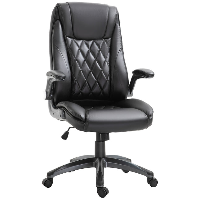 Ergonomická kancelářská židle, otočná - výškově nastavitelná, černá