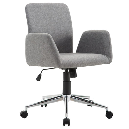 Bürodrehstuhl, neigbar und höhenverstellbar, nordischer Stil