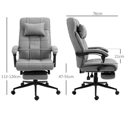 Office chair with cushion armrest, adjustable and rotatable