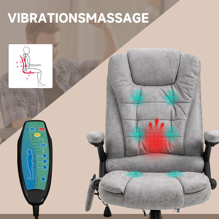 Ergonomischer Bürostuhl mit Heizung und Massage, höhenverstellbar