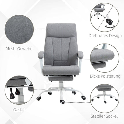 Ergonomická kancelářská židle s nastavitelným naklápěním a výškou