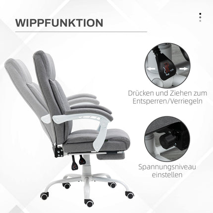 Ergonomická kancelářská židle s nastavitelným naklápěním a výškou