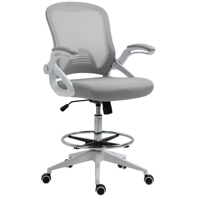Ergonomischer Bürostuhl, Netzrückenlehne, höhenverstellbar, Schwarz