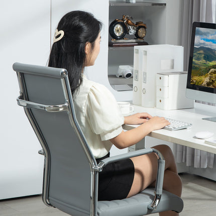 Ergonomischer Bürostuhl, höhenverstellbar, Kunstleder
