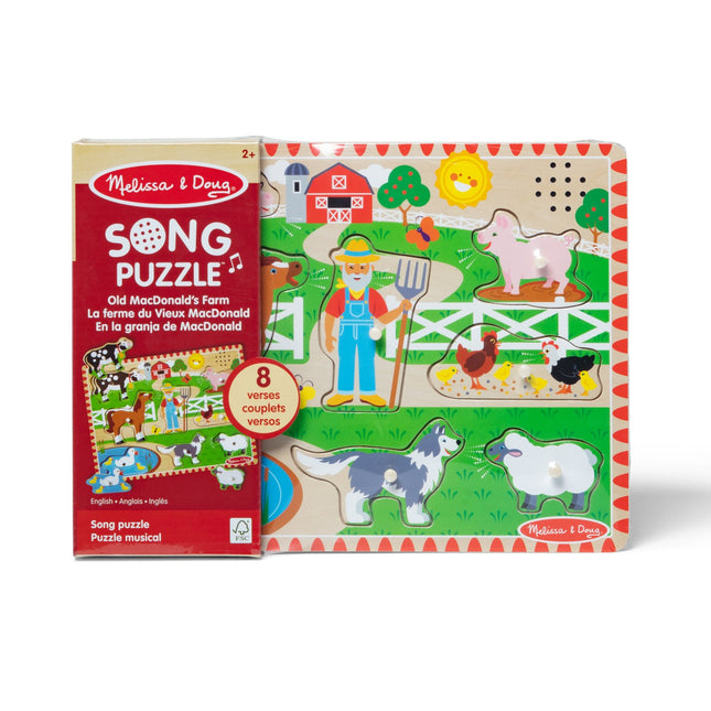 Old MacDonalds Farm Sound Puzzle mit englischem Lied