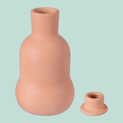 Ollas Bewässerungsset, 500 ml Ton-Wasserspeicher, 3er-Pack