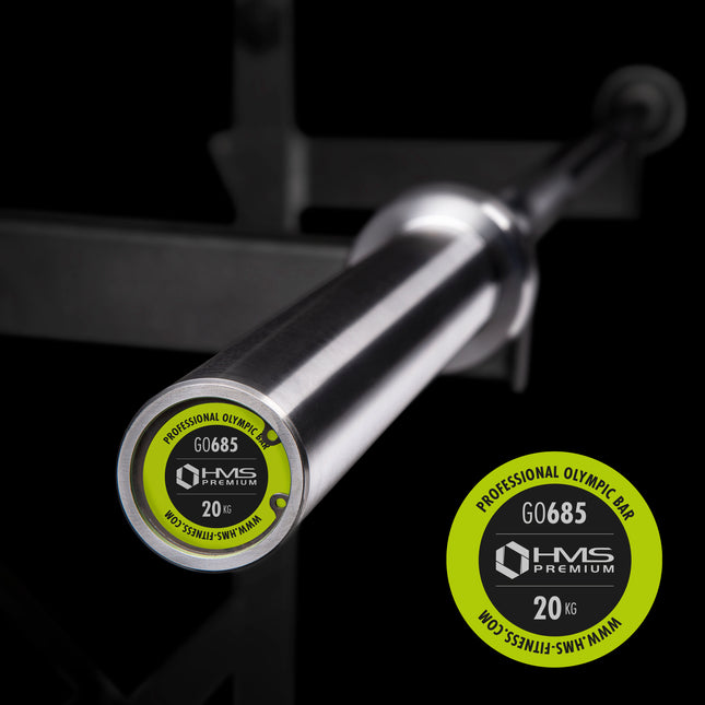 Olympia-Langhantel, 680 kg Tragkraft, Premium-Stahl