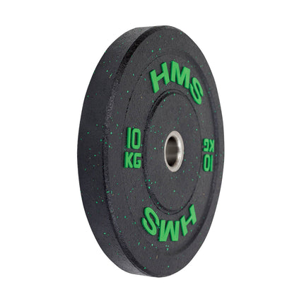 Olympische Bumper Plate 10kg, Grün