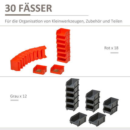 Werkzeughalter - Offene Aufbewahrungsschubladen, 2 Größenoptionen