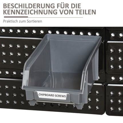 Werkzeughalter - Offene Aufbewahrungsschubladen, 2 Größenoptionen