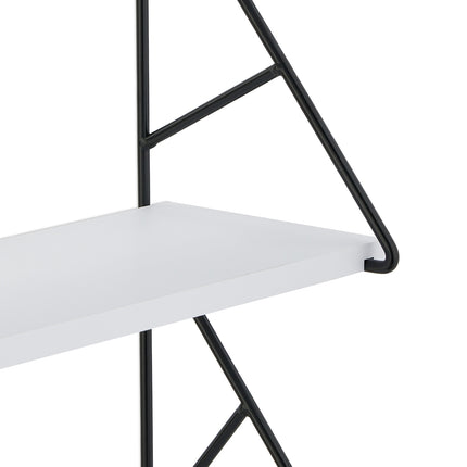 Open wall shelf with 3 shelves