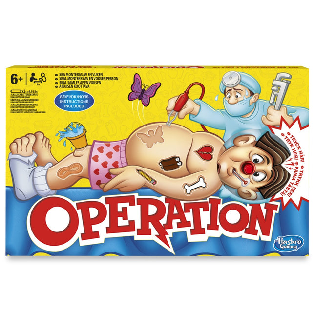 Operation Brettspiel (auf Finnisch)