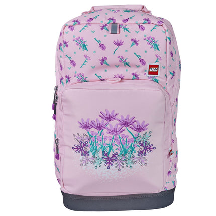 Optimo Schulranzen für Kinder, Blumendesign, robustes Material
