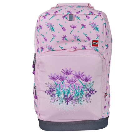 Optimo Schulranzen für Kinder, Blumendesign, robustes Material